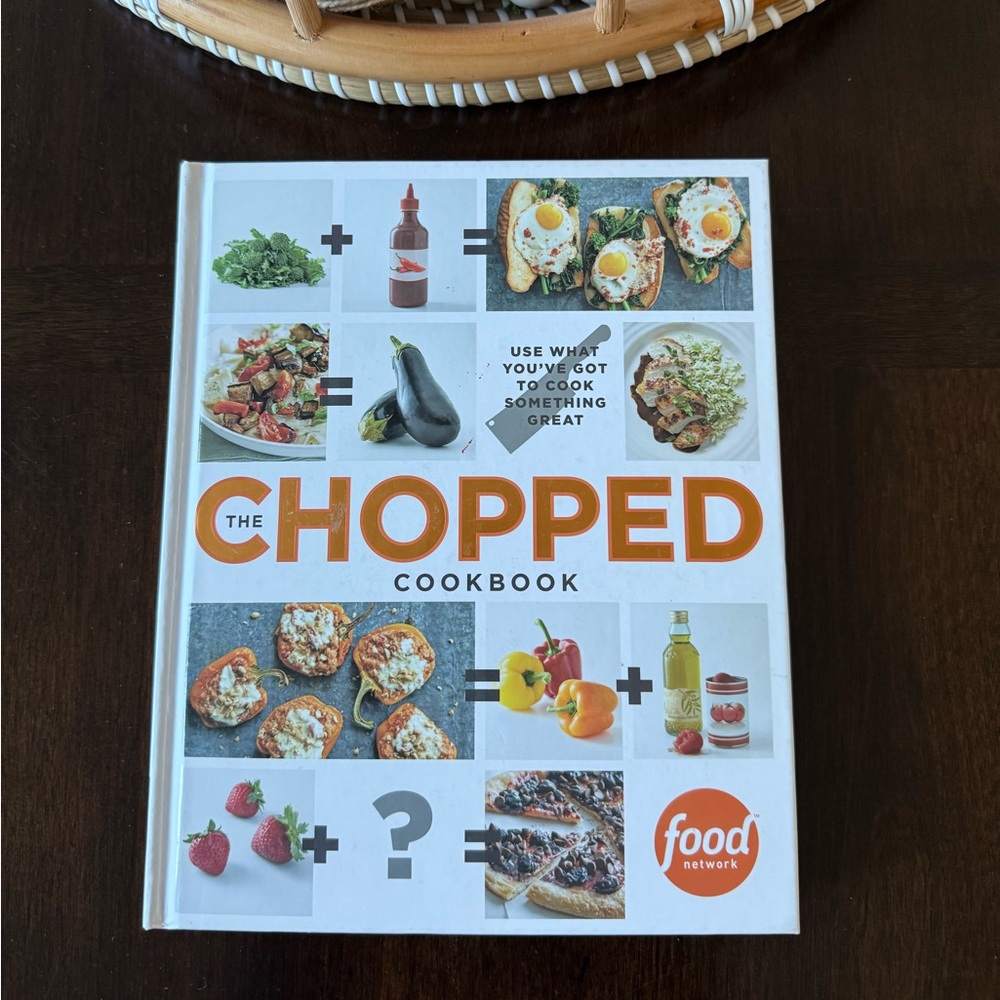 The chopped hardcover Cookbook